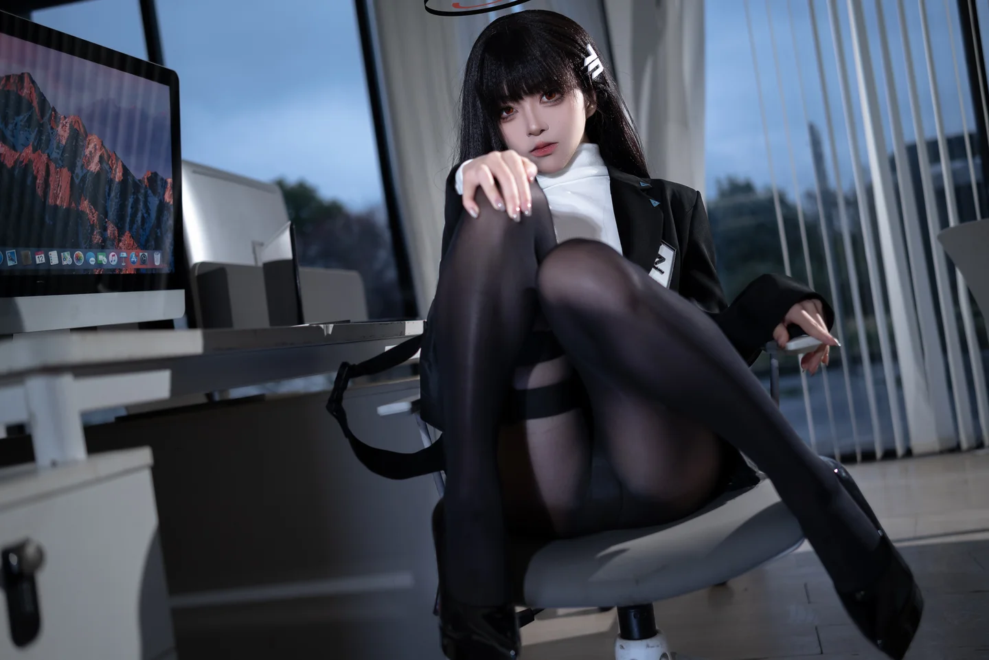 矢量鱼 - No.017 蔚蓝档案·调月莉音 [36P-191MB] tg@simisebaisi 【丝足阁】034.webp